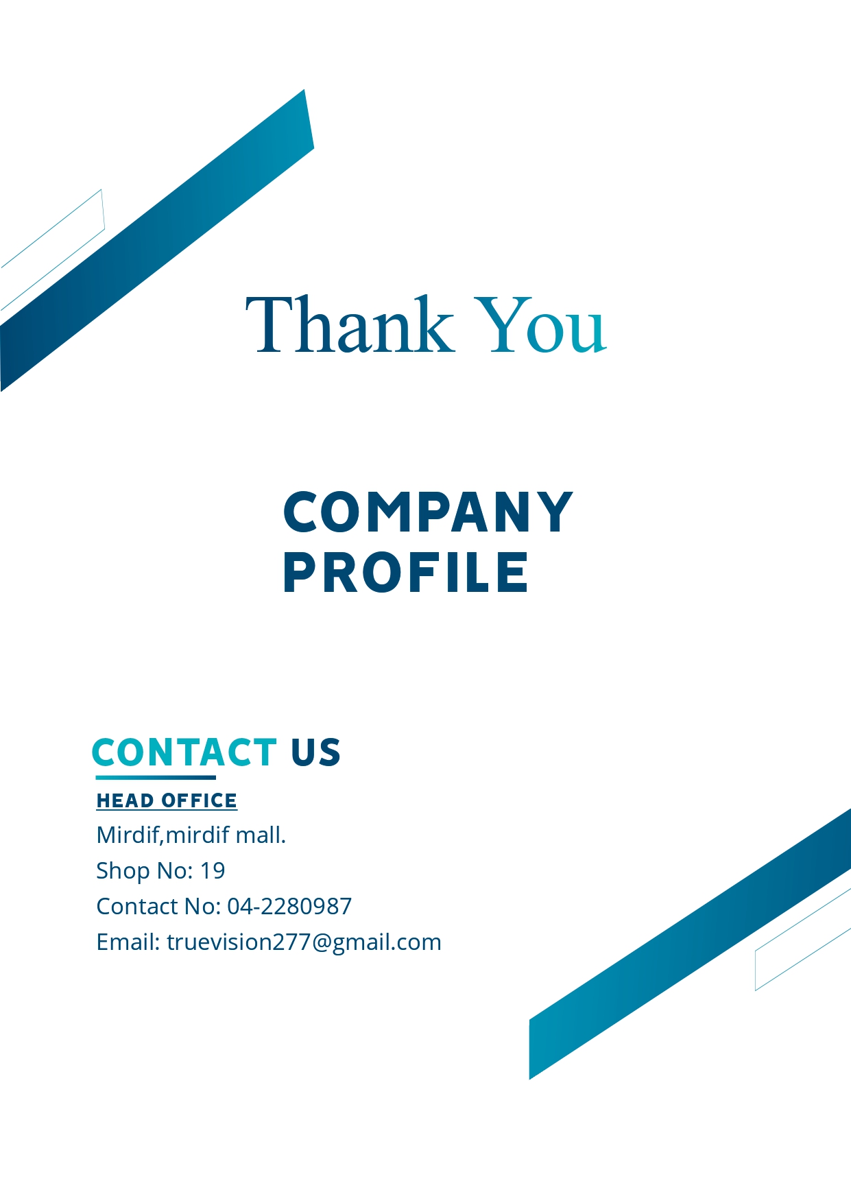 TRUE VISION OPTICAL 